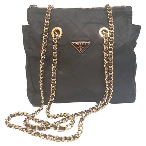 prada chain shoulder strap|Prada shoulder bag price.